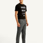 Men's Grey Regular Fit Trousers