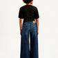 Women's Mid Rise 94 Baggy Wide Leg Indigo Jeans