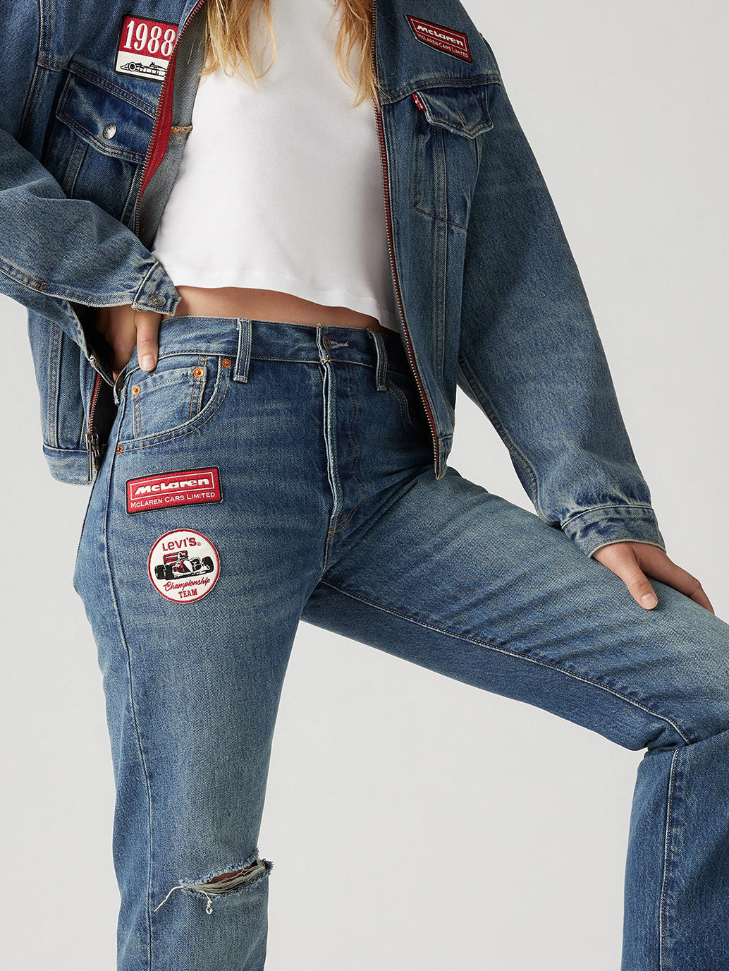 Levi's® x McLaren Racing Heritage 501® Button Fly Jeans