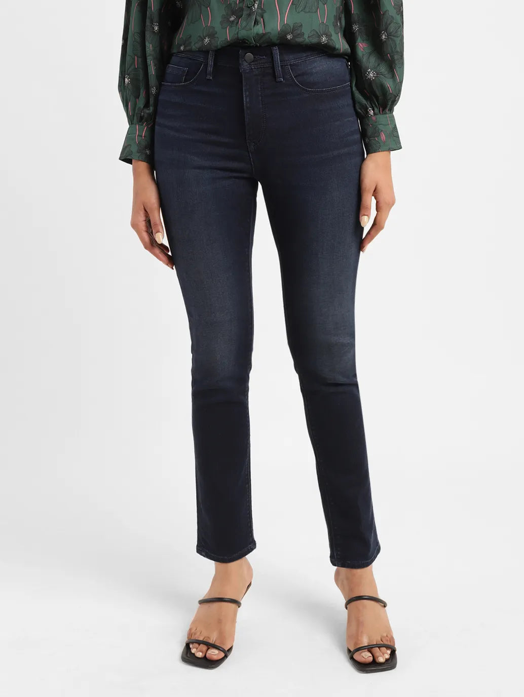 Women's Mid Rise 724 Straight Jeans