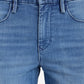 Women's 724 Blue Slim Straight Fit High Rise Redloop Jeans - detail View