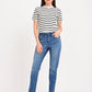 Women's 724 Blue Slim Straight Fit High Rise Redloop Jeans - 6 View