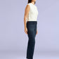 Women's Redloop 724 Dark Blue Slim Straight Fit High Rise Jeans - 4435f7e5-9770-4c7e-8df9-5c6d26774ef6 View