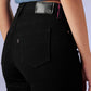 Women's 724 Black Slim Straight Fit High Rise Redloop Jeans - 84627f62-6f20-49c0-92cc-0e9f164cf307 View