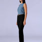 Women's 724 Black Slim Straight Fit High Rise Redloop Jeans - 530d2a08-06b3-4058-bd64-7cc26b0c4996 View