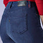 Women's 724 Dark Indigo Slim Straight Fit High Rise Redloop Jeans - d2574289-c458-4d92-b7e8-7c507a285bd7 View
