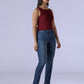 Women's 724 Dark Indigo Slim Straight Fit High Rise Redloop Jeans - 8ebb4c6a-704a-4905-a673-16584cd08fad View