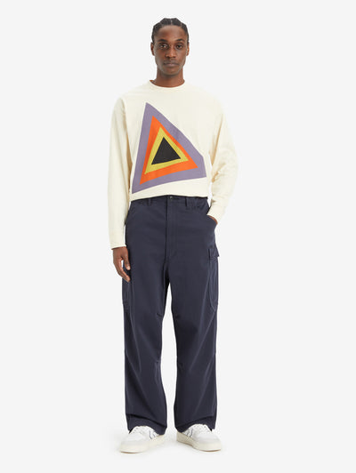 levi's Men's Navy Loose Fit Cargo Trousers-picture-36