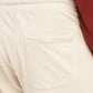 Men's Cream Solid Joggers - 026b811d-9f43-4575-bd89-156ffa5299c4 View