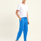 Men's Dark Blue Regular Fit Joggers