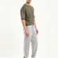 Men's Regular Fit Grey Joggers