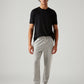 Men's Light Grey Mid Rise Joggers - Styleshot View