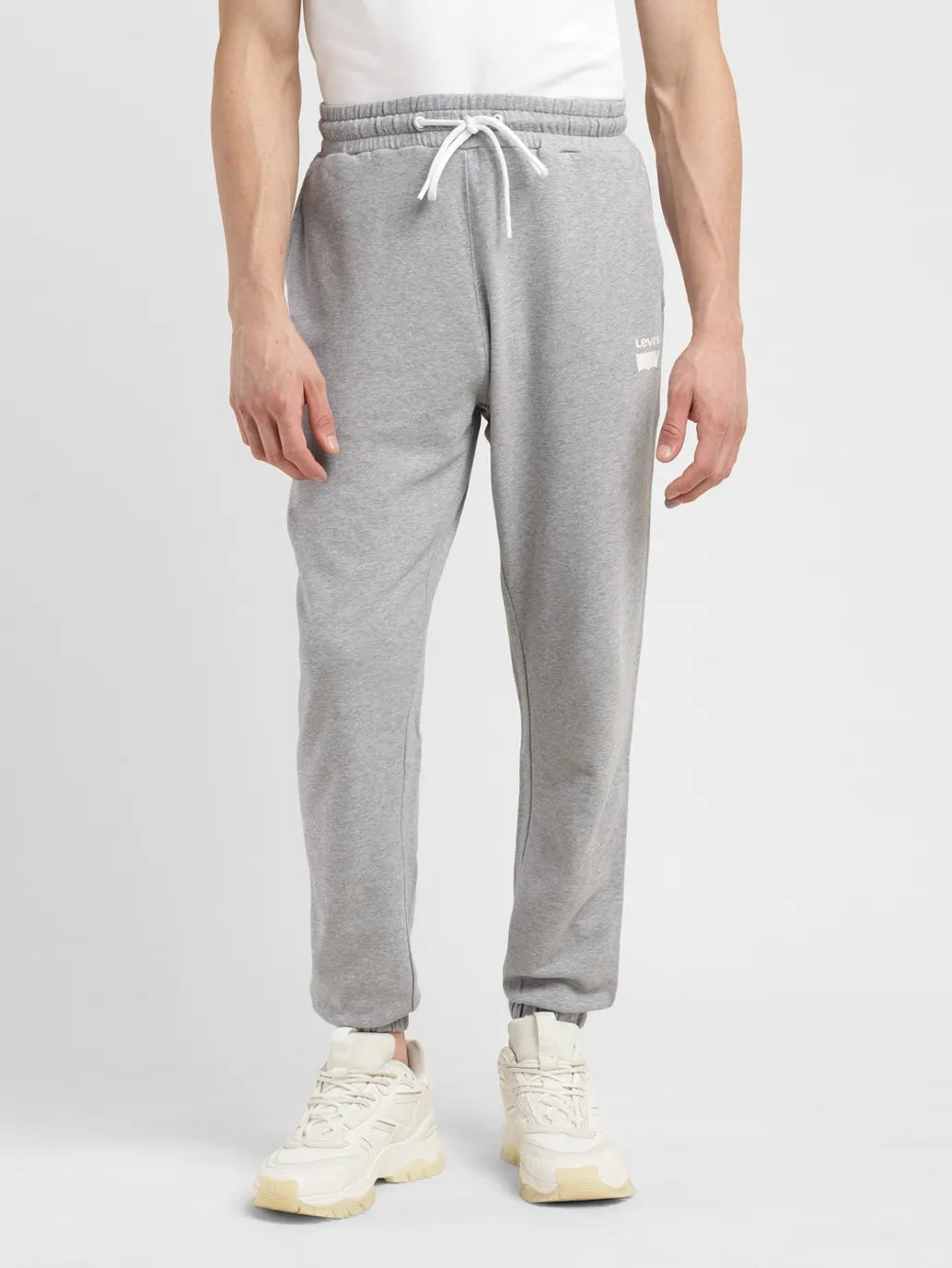 Grey fitted sweatpants hotsell