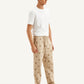 Men's Beige Regular Fit Joggers