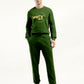 Men's Green Regular Fit Trousers - Styleshot View