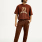 Men's Brown Solid Joggers - Styleshot View