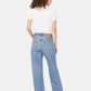 Women's 501 Indigo Straight Fit Mid Rise Jeans - Back View
