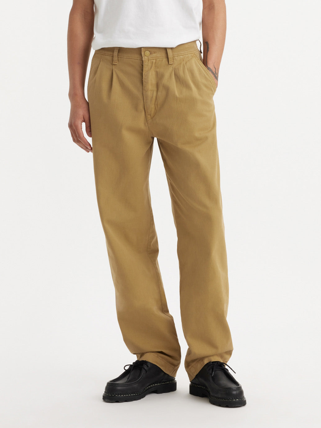 Men's Brown Regular Fit Trouser