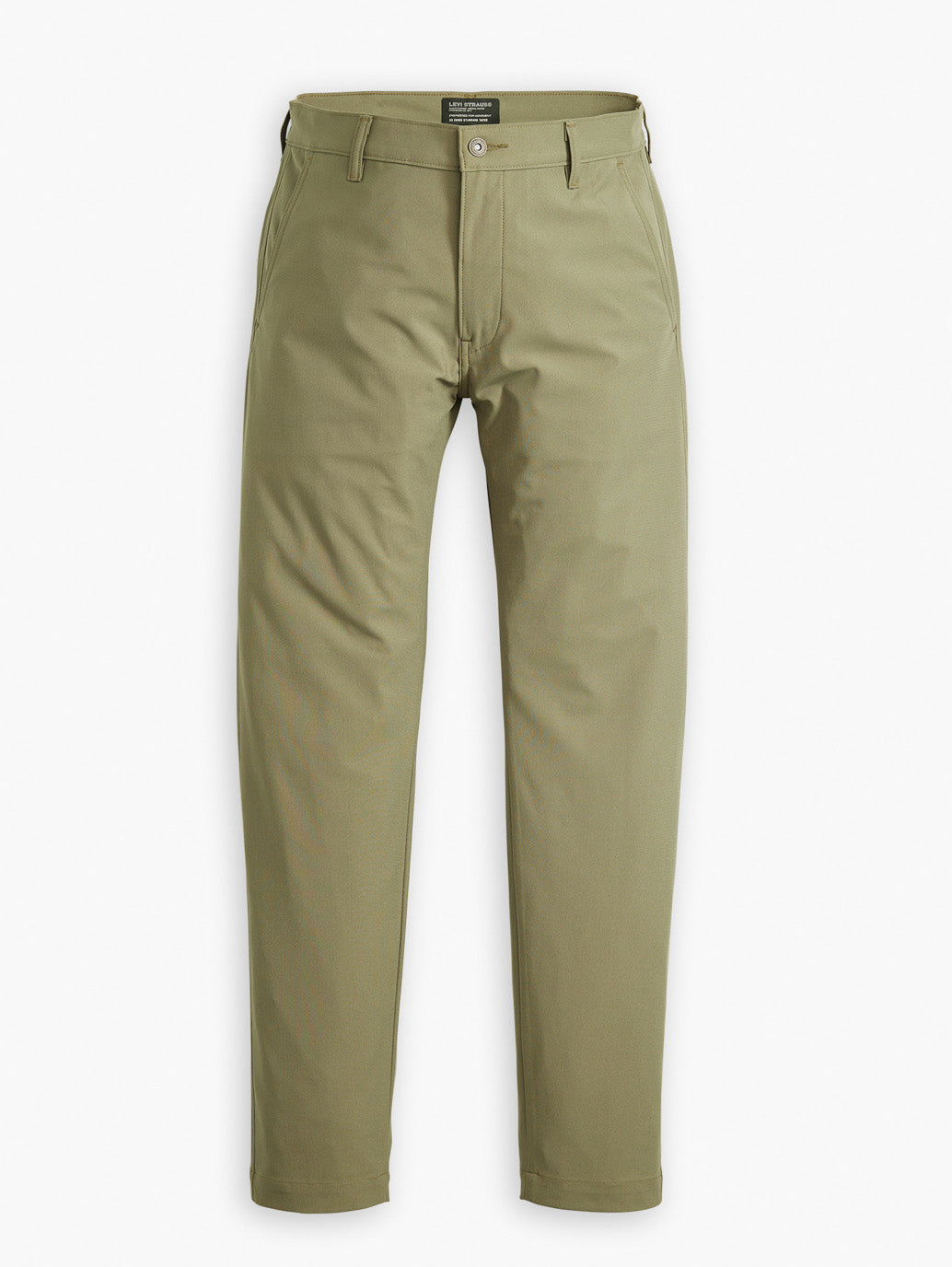 Men's Olive Regular Fit Chinos