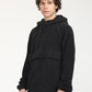 Men's Solid Charcoal Grey Hooded Sweatshirt