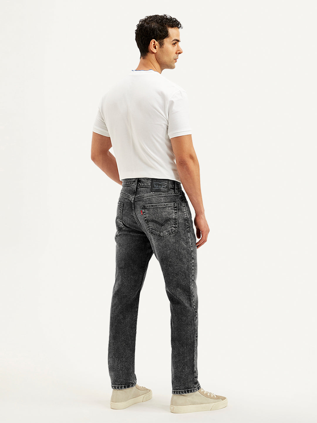 Men's 541 Grey Athletic Tapered Fit Mid Rise Jeans - 20 View