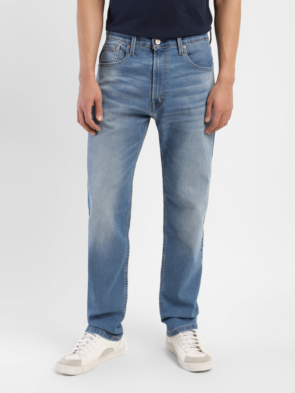 Men's 551Z Blue Loose Straight Fit Jeans