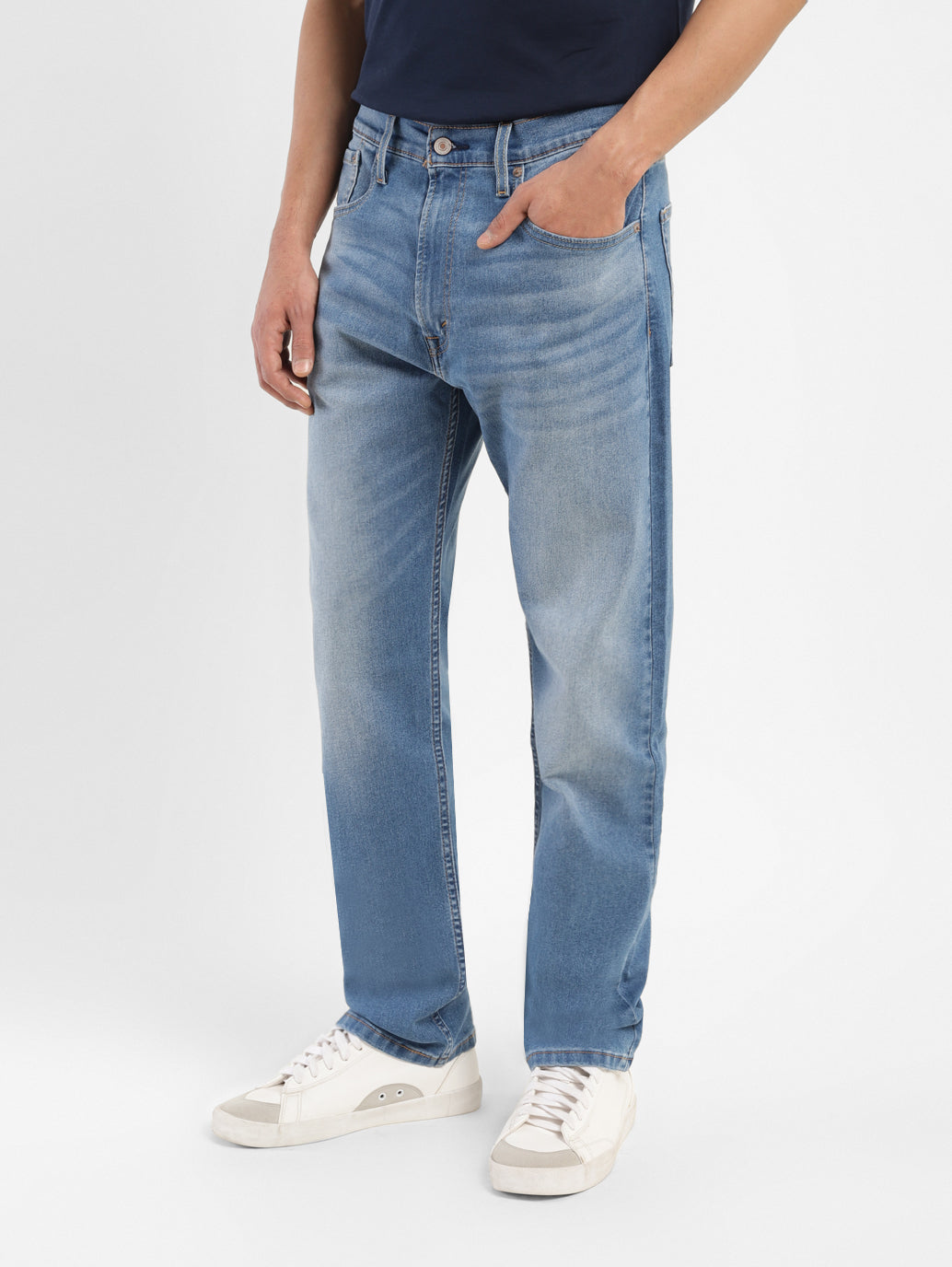 Men's 551Z Blue Loose Straight Fit Jeans