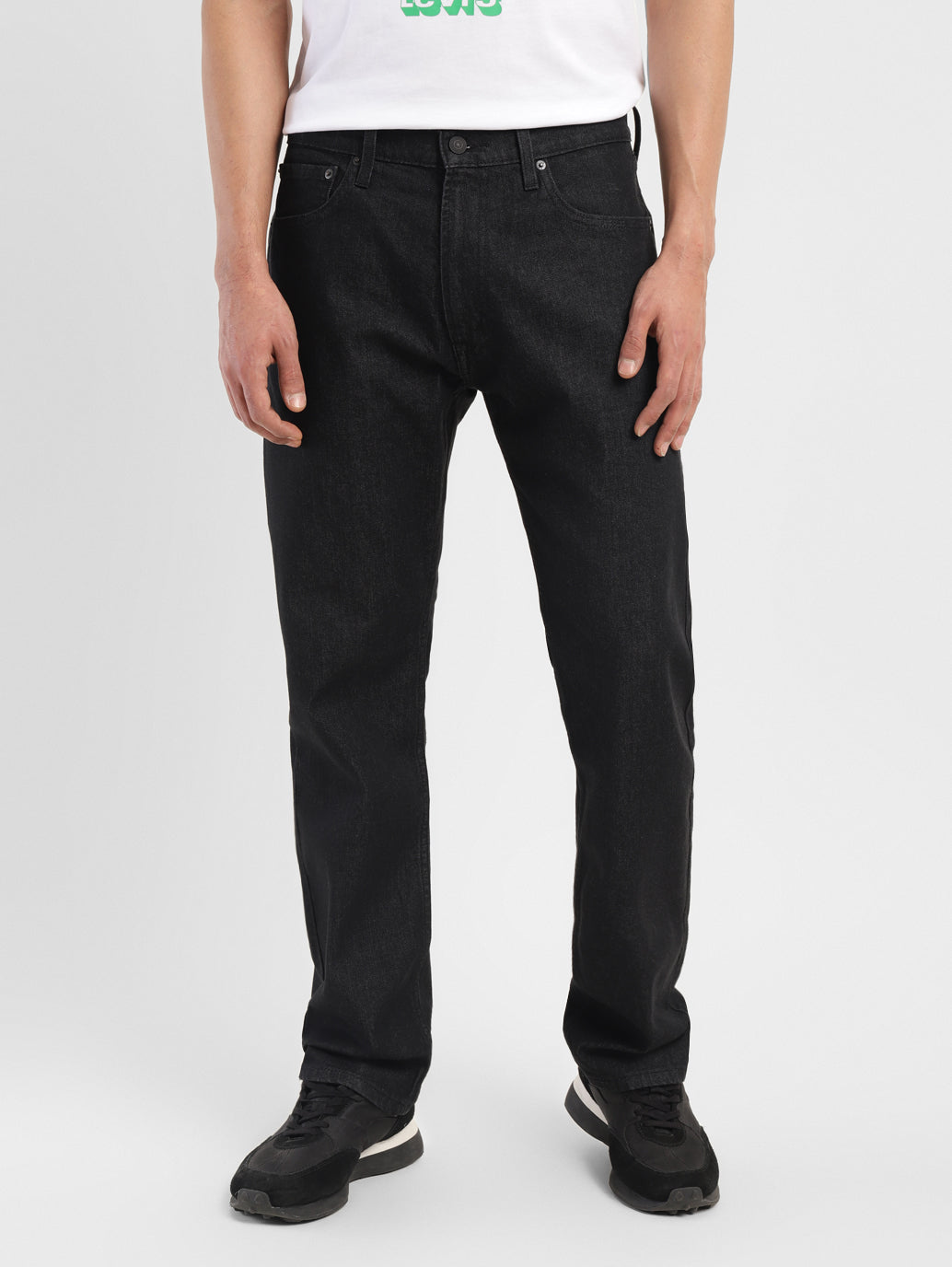 Men's 551Z Black Loose Straight Fit Jeans