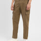 Men's Brown Loose Fit Trousers