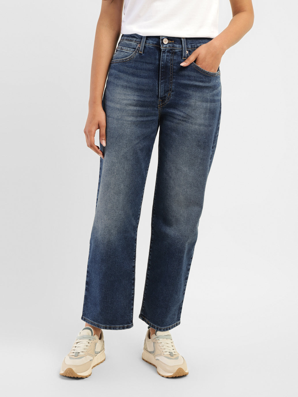 Women's Mid Rise 94 Baggy Fit Jeans