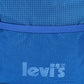 Men's Blue Solid Crossbody Bag