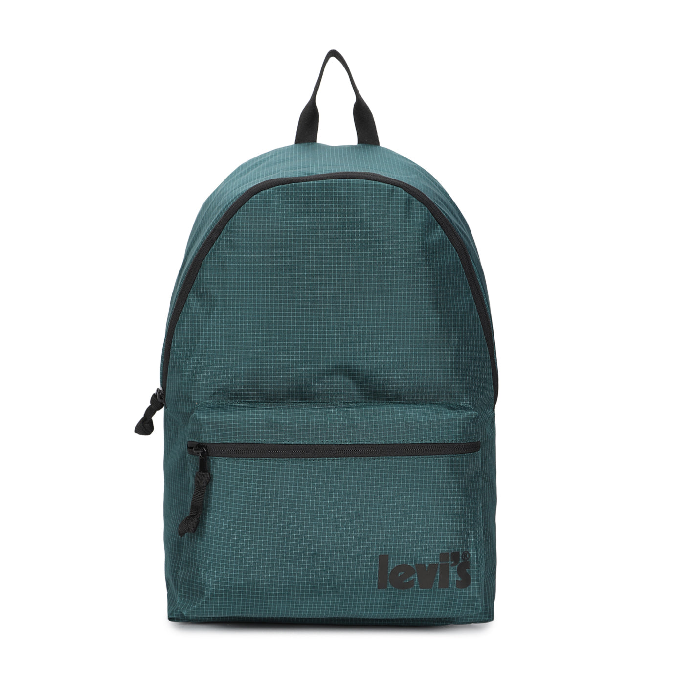 Men's Teal Green Solid Backpack