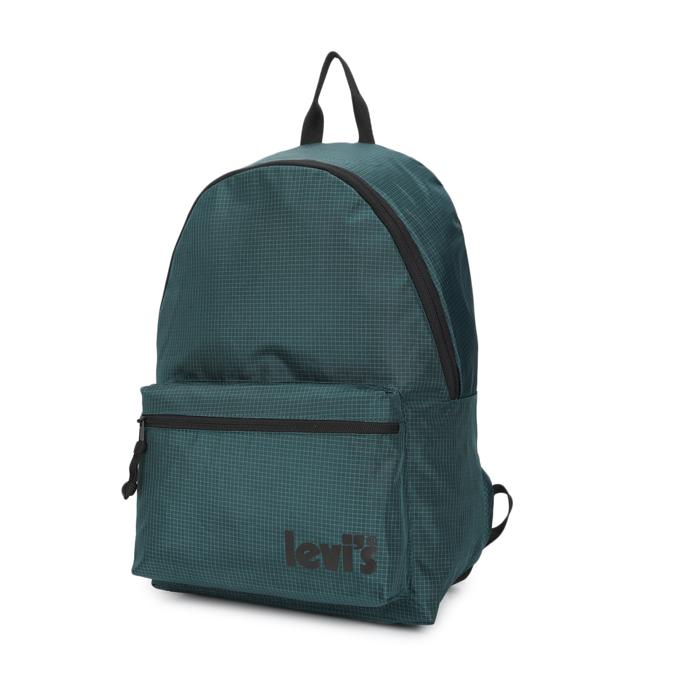 Men's Teal Green Solid Backpack