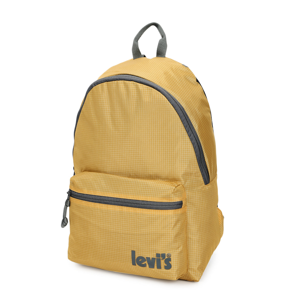 Men's Mustard Solid Backpack