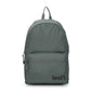 Men's Charcoal Grey Solid Backpack