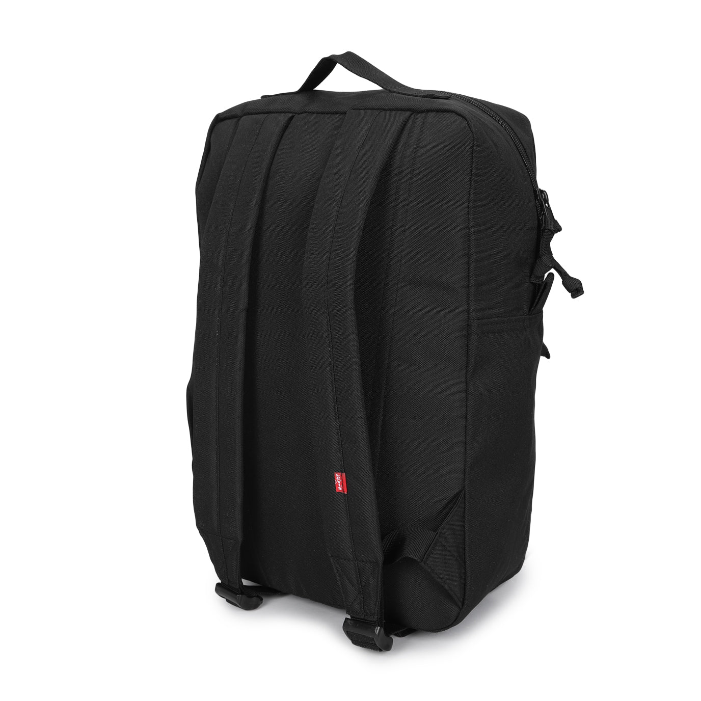 Men s Black Solid Backpack Levis India Store