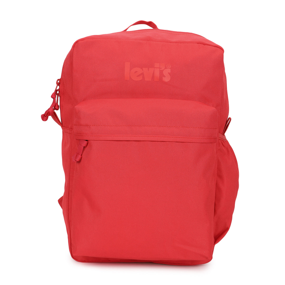 Men's Red Solid Backpack