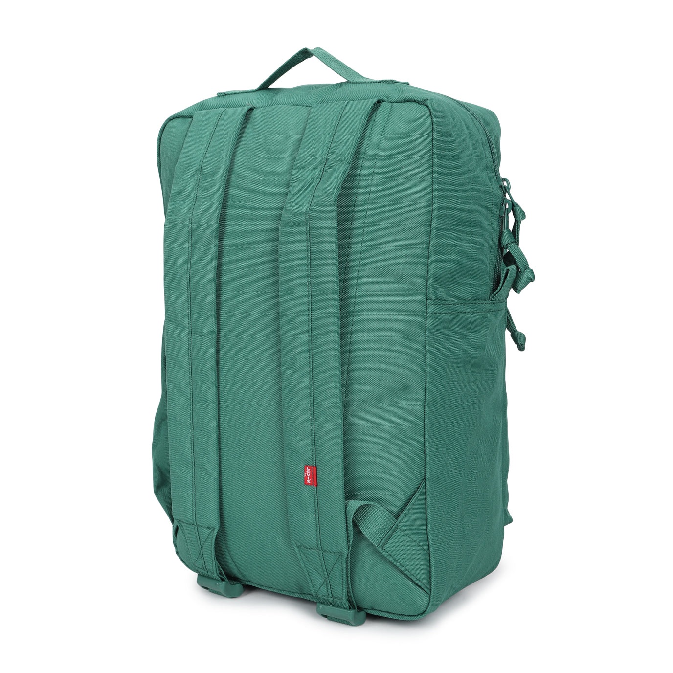 Men's Green Solid Backpack