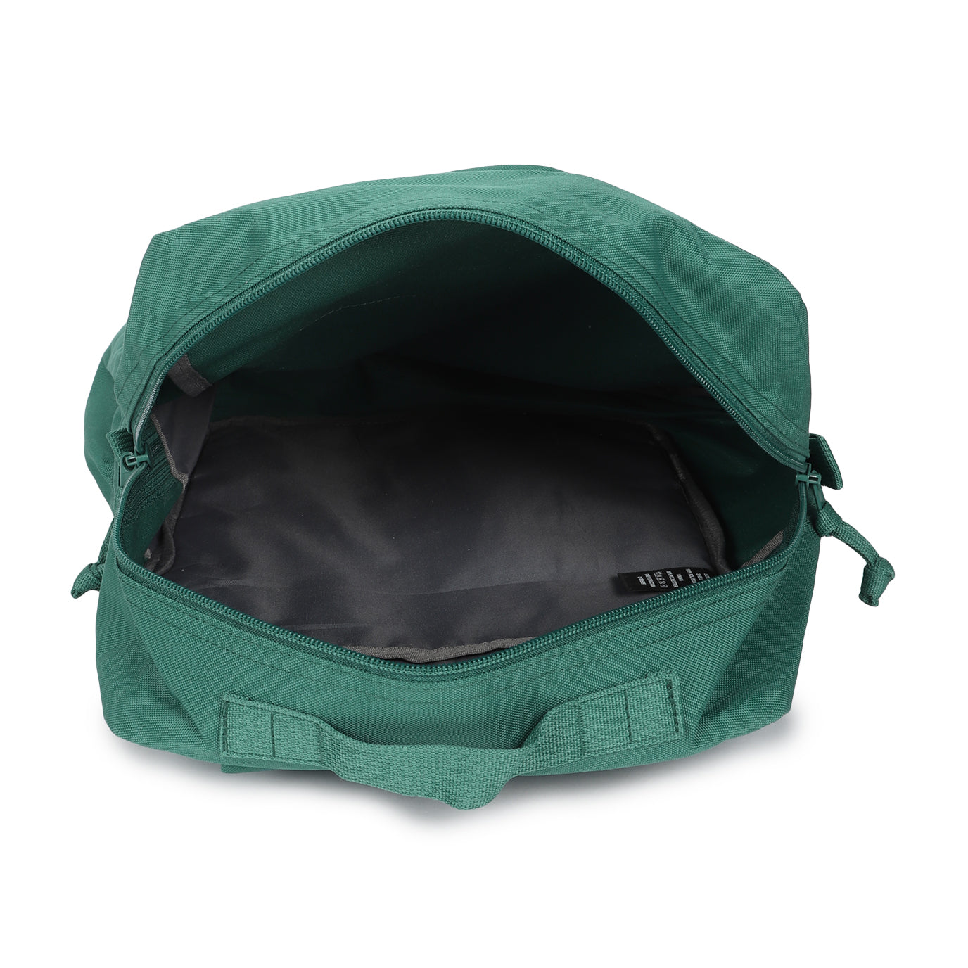Men's Green Solid Backpack