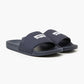 Men's Navy Blue Batwing Logo Slides - 1c30890d-ea91-4a2e-aca5-ea1d6e1c21c0 View