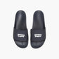 Men's Navy Blue Batwing Logo Slides - e9b9b6b7-e693-42ae-97a7-125b2a557d71 View
