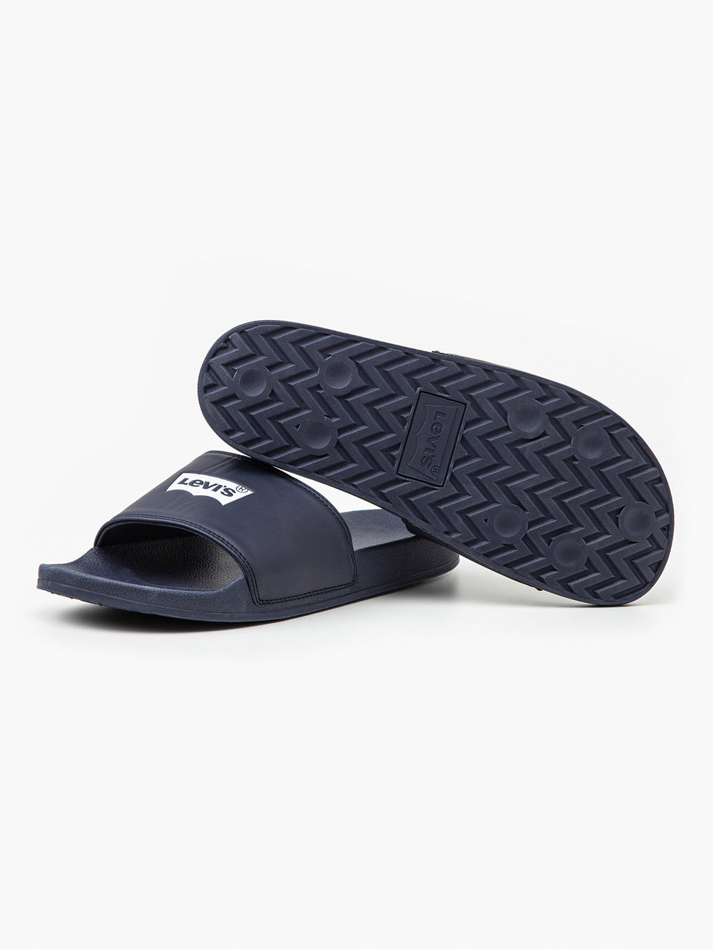 Men s Blue Batwing Slides