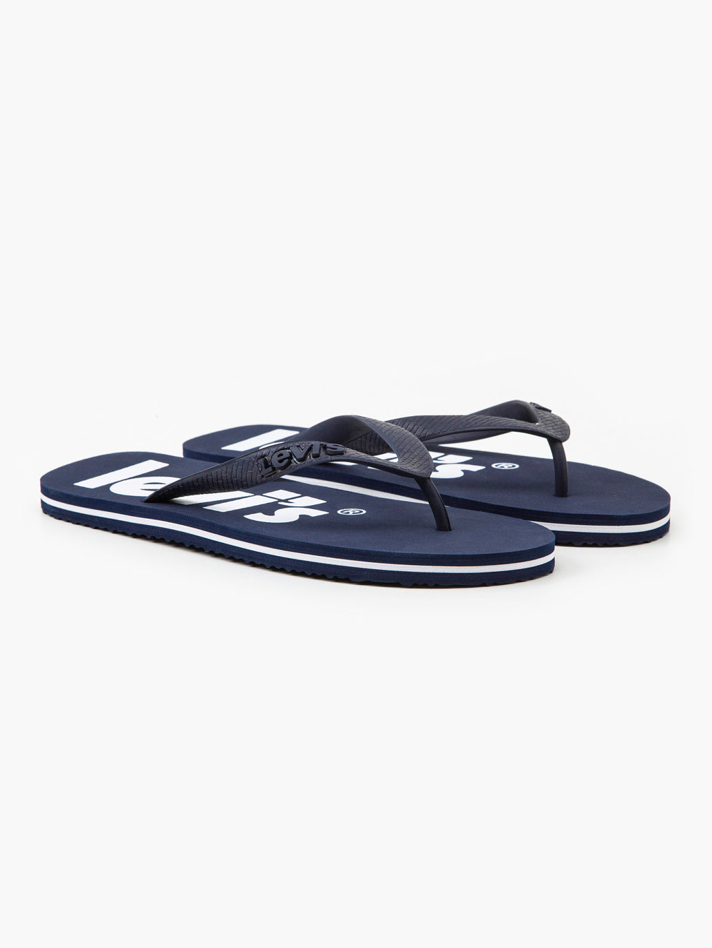 Men's Brand Logo Flip Flops – Levis India Store