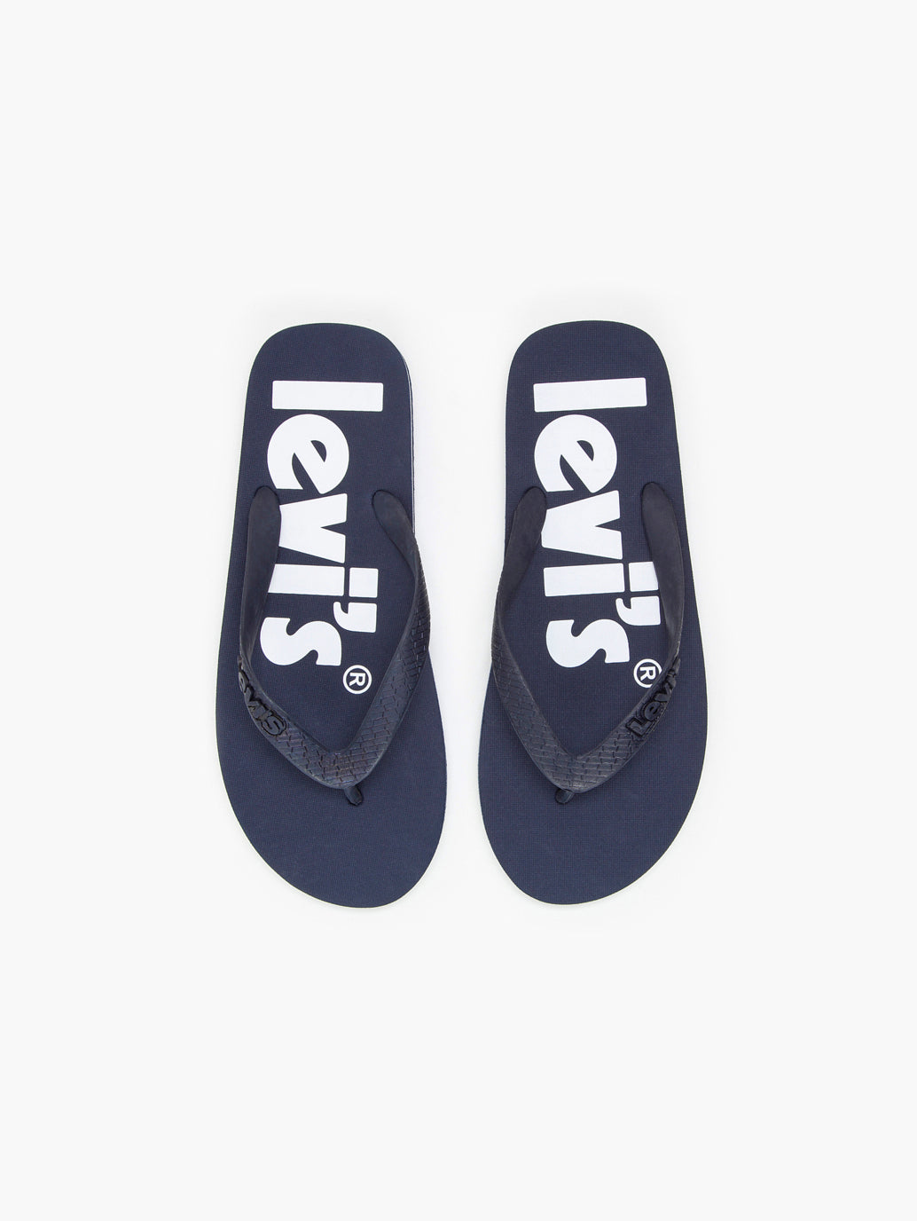 Men s Brand Logo Flip Flops