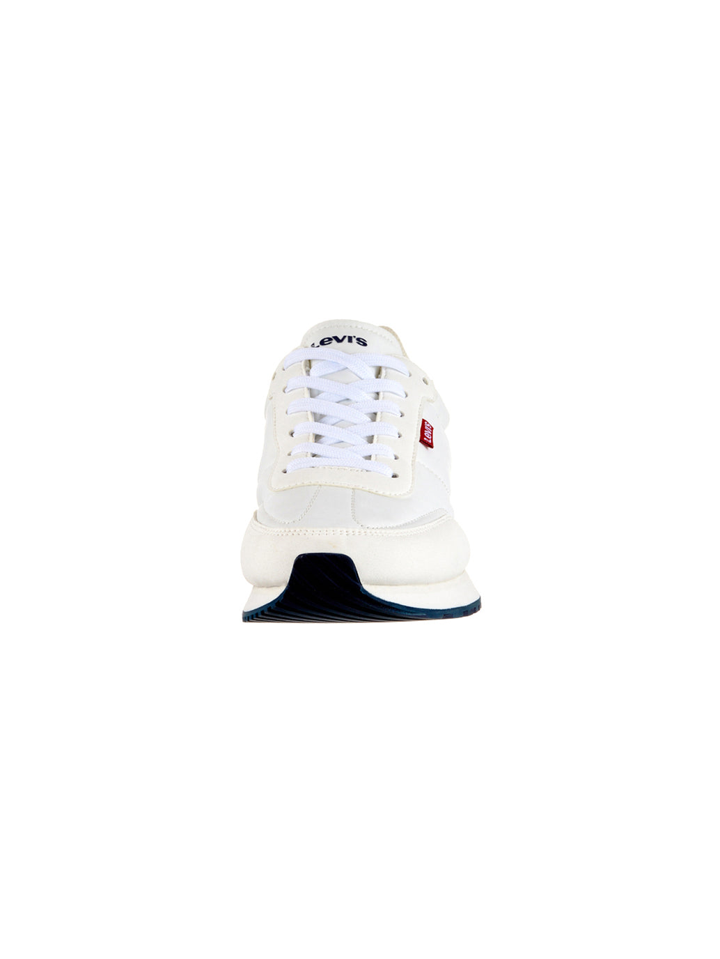 Men's White Colorblock Shoes