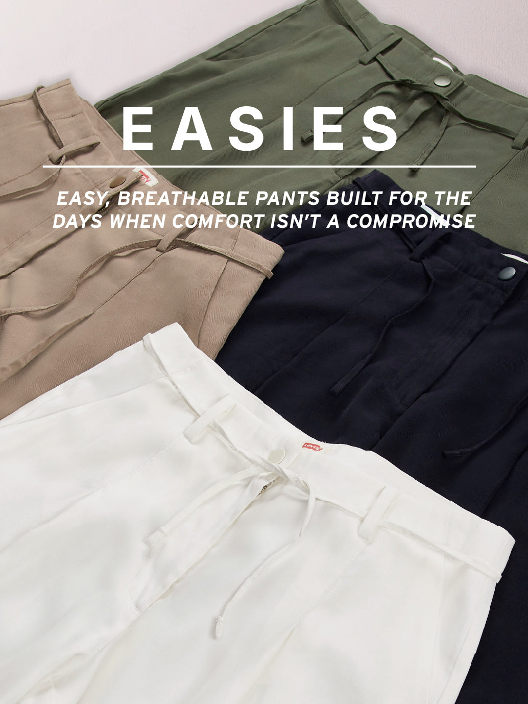 Women's 94 Khaki Baggy Fit Mid Rise Easy Trouser - cea6ab7f-087c-41d4-a12e-f047821d2d17 View