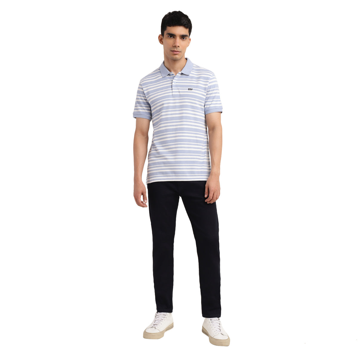 Men's 511 Navy Blue Slim Fit Mid Rise Jeans