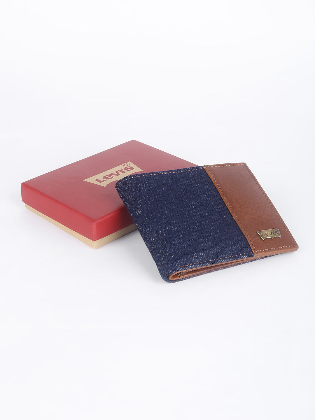 Men's Blue Colorblock Bi-Fold Wallet - 85957f48-8330-49da-864a-aaf9baa76533 View