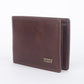 Men's Brown Solid Bi-Fold Wallet - fd867398-3494-476a-9105-8ed497c11198 View