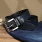 Men's Blue Textured Belt - 0004 View